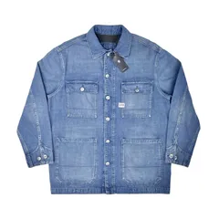 G-Star RAW ジースター CHORE JACKET フラップポケット ミドル ビンテージ ウォッシュ ワイド ルーズ フィット オーバーサイズ ボックスシルエット カバーオール デニム ジャケット オランダ アムステルダム ユーロ カジュアル ブランド