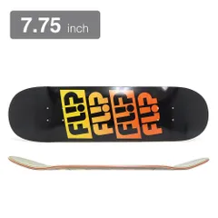 FLIP DECK フリップ デッキ TEAM QUATTRO BRITES SUNBURNT 7.75　スケートボード スケボーのサムネイル