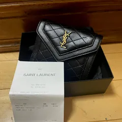 値下げ不可 SAINT LAURENT 三つ折り財布 サンローラン　領収書あり