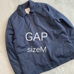 GAP 撥水リサイクルポリエステル製　ライトダウンジャケット　サイズM ネイビー