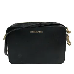 MICHAEL KORS(マイケルコース) ショルダーバッグ美品  - 黒 チェーンショルダー レザー