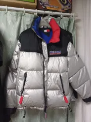 100 オールドスクール Tommy Hilfiger トミーヒルフィガー ダウン ダック ダウン パファー