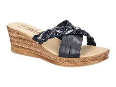 イージーストリート レディース シューズ ヒール Easy Street Gessica Navy ネイビー