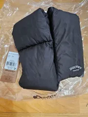 DISCOVERY キッズ ダウン マフラー ブラック