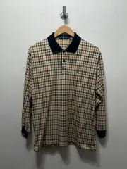 ラルフローレン CHECK 長袖 カラーTシャツ ヴィンテージ L
