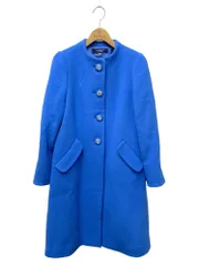 エムズグレイシー 319615 コート 36 ブルー 花刺繍 ITBITCNNU8CW