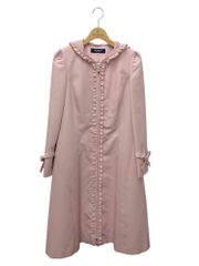 新品 スーパービューティー ツイードジャケット 42 スーパービューティー ジャケット 42 ネイビー ノーカラー ツイード