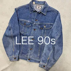 LEE 90s 　USA製　デニムジャケット トラッカージャケット　Mサイズ　Gジャン　シルエット◎ オーセンティックジャケット　インディゴブルー