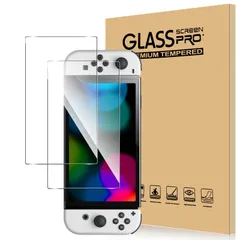 【2枚セット】For Switch 2 フィルム ガラスフィルム スイッチ2/Switch2保護フィルム 対応 高透過率 高感度タッチ 硬度9H 指紋防止 Greerass 気泡防止 撥水撥油 耐衝撃 貼り付け簡単 液晶保護 超薄飛散防止