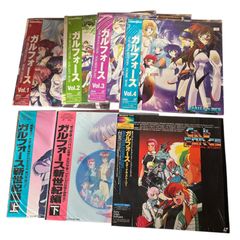80年代名作アニメ 4枚セット（メガゾーン23/湘南爆走族/バリバリ伝説