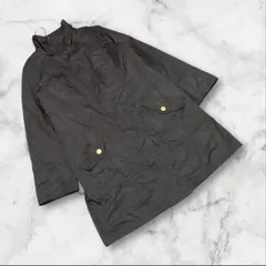 ライナー付き❤（ヴィンテージ）（38）スタンドカラーコート アウター ブラック