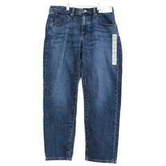 ユニクロ デニムパンツ ボトムス リラックス テーパード アンクル ジーンズ 未使用品 レディース 27サイズ ブルー UNIQLO