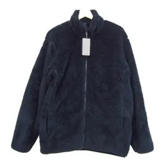ユニクロ ブルゾン ジャケット アウター ファーリーフリースフルジップジャケット 未使用品 メンズ XLサイズ ネイビー UNIQLO