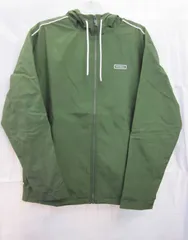 New Balance（ニューバランス）メンズ 裏地起毛トリコット フルジップウィンドジャケット パンツ 上下セットAMJ33505/AMP33506  スポーツ トレーニング ウィンドブレーカー セットアップ  裏起毛 　グリーン×ブラック　XLサイズ