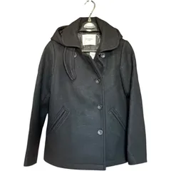 ZK10 URBAN RESEARCH DOORS アーバンリサーチドアーズ  パーカー フード付き ジャンパー コート ジャケット 黒ブラック  レディース38