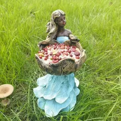 ガーデンオブジェ バードフィーダー バードウォッチング 女の子 美しい エレガント 置物 かわいい 動物 ガーデニング 雑貨 ガーデン雑貨 ガーデンインテリア ガーデン インテリア 庭の装飾 お洒落 おしゃれ 4-7