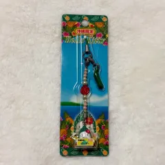 レア 2003年 レトロキティー キティーストラップ ビーズ 箱型 沖縄限定 ゴーヤー