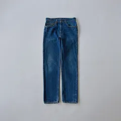 【80s中期】Levi's 505 パッチケアスタンプ USA製 YKKジップ W32