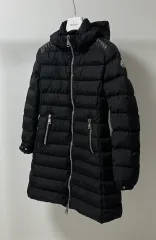 0 MONCLER モンクレール オロピン レディース ダウンジャケット ロング丈 ブラック