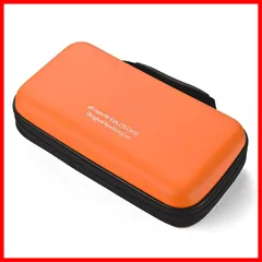 【人気商品】オレンジ色 (96枚 96) 収納 DVD/VCD 大容量 ディスク収納ケース blu-ray CDケースポータブルEVA 96枚収納