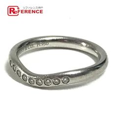 美品】ティファニー ペレッティ カーブド 1Pダイヤモンド リング