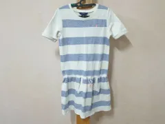 ポロラルフローレン レディース キッズ ストライプ ONE PIECE XL (160)