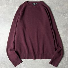 90s~ dkny zip knit ジップアップニット バーガンディ - メルカリ