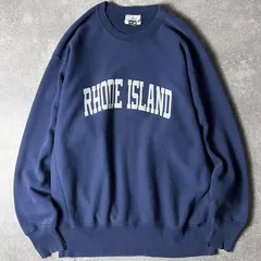 雰囲気系 90s USA製 Lee カレッジ プリント RWタイプ スウェット トレーナー XXL / 90年代 アメリカ製 オールド ネイビー ナス紺 リバース リー