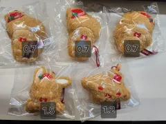 サンリオ クリスマス ポップアップ ホリデー COOKY ぬいぐるみ キーホルダー 新品