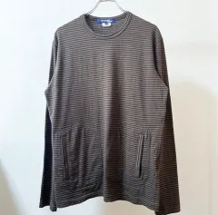 ジュンヤワタナベマン COMME des GARCONS ストライプ ロングスリーブ