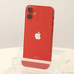 〔中古品〕 iPhone12 mini 64GB プロダクトレッド MGAE3J／A SIMフリー【377】