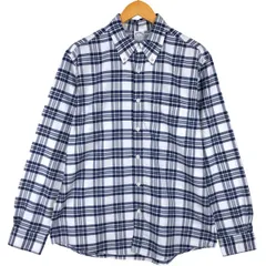 古着 80~90年代 ブルックスブラザーズ Brooks Brothers Est.1818 REGENT 長袖 ボタンダウンチェックシャツ USA製 メンズL相当/eaa605949