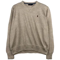 古着 ラルフローレン Ralph Lauren POLO Ralph Lauren コットンニットセーター メンズL相当/eaa604479