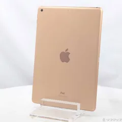 〔中古品〕 iPad 第7世代 32GB ゴールド MW762J／A Wi-Fi【349】