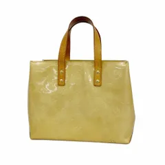 ルイ・ヴィトン(Louis Vuitton) ルイ・ヴィトン ハンドバッグ ヴェルニ リードPM M91144 ベージュレディース