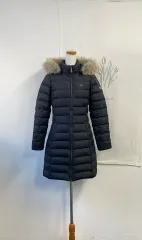 トミーヒルフィガー ブラック レディース ダウン ダウンコート