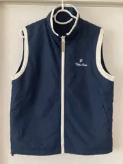 美品　FILA   リバーシブル　2way   ナイロンベスト　ネイビー　M
