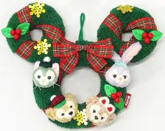 【中古】雑貨 集合 リース 「ダッフィーのクリスマス2018」 東京ディズニーシー限定