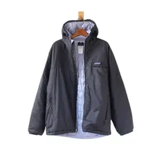 パタゴニア 07s 中綿ジャケット MICRO PUFF HOODED JACKET タイ製 黒 XS やや大きめ （w-3521126）