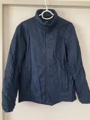 美品　UNIQLO   ナイロンパーカー　ネイビー　M