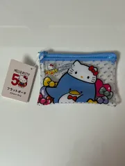 ハローキティ 50周年 タキシードサム ポーチ