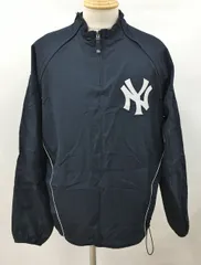 マジェスティック Majestic MLBニューヨークヤンキース ハーフジップ プルオーバージャケット L ネイビー 2512WS107