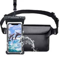 特価 携帯ケース 全面クリア 防水ウエストポーチ添付 カバー 防水ポーチ 透明 保護密封 タッチ快適 小物収納 最大6.9インチ対応 通話 ぼうすい 小物管理 すまほ 風呂 SGS国際認証 海 IPX8認定 プール 完全防水 釣り 雨 水中撮影 潜水 防水バッ