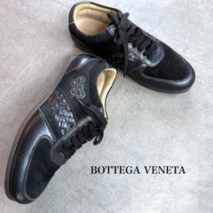 BOTTEGA VENETA スニーカー スピードスター 371/2 黒 白 - メルカリ