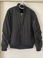 美品　リバーシブル　パーカー　ブラック　M