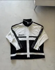 チャンピオン ブラック 白 トラック ジャケット ジャージ