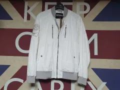 バックール アウター ジャケット M 95 L 100 XL 105 白
