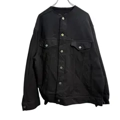 COMME des GARCONS 変形ジャケット COMME des GARCONS（コムデギャルソン） レーヨン裾ボール装飾裁ち切り