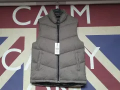 TBJ TBJ キルティング ダウン ベスト ベスト M 95 L 100 ブラウン