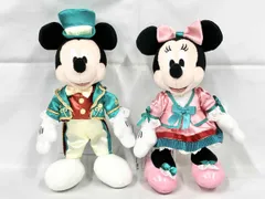 Disney 東京ディズニーランドホテル ぬいぐるみバッジ ミッキーマウス ミニーマウス セット 約22cm 約21cm